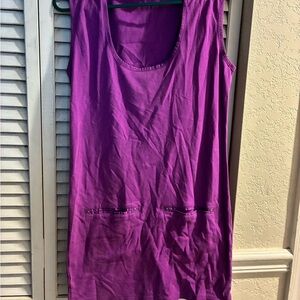 Armani Exchange Vibrant Purple Top